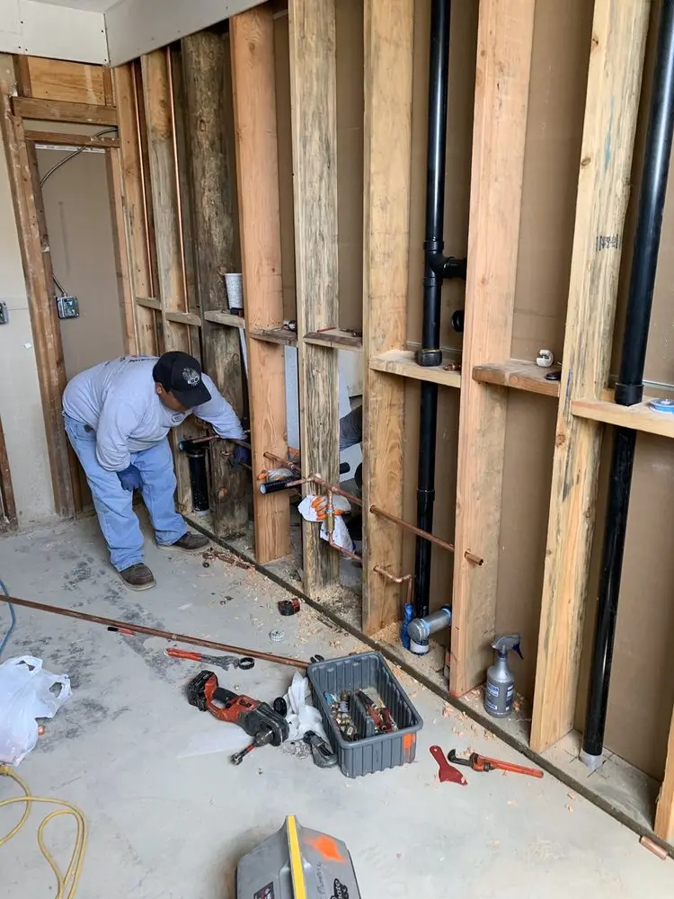 Commercial rough-in plumbing for Water Heater Replacement in Pell City
